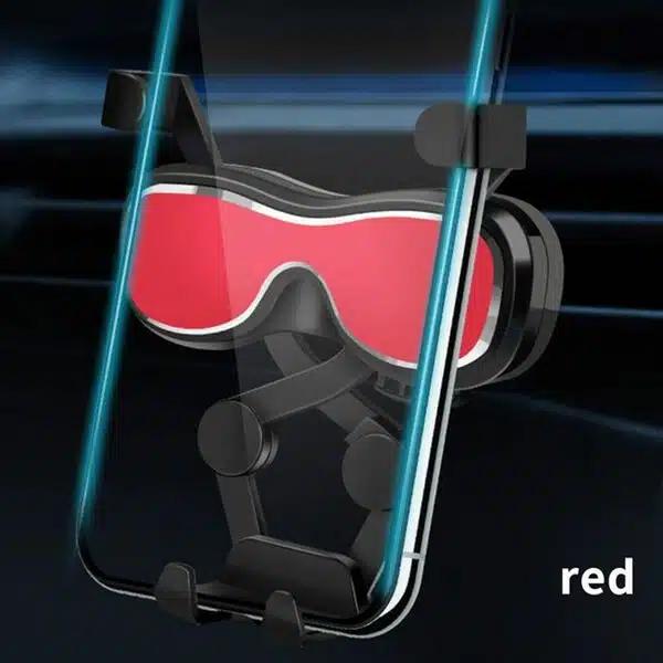 Βάση Τηλεφώνου Με Ρυθμιζόμενα Άγκιστρα Για Τον Αεραγωγό Αυτοκινήτου Andowl-Σχήμα Γυαλιών Βάση Τηλεφώνου Με Ρυθμιζόμενα Άγκιστρα Για Τον Αεραγωγό Αυτοκινήτου Andowl-Σχήμα Γυαλιών