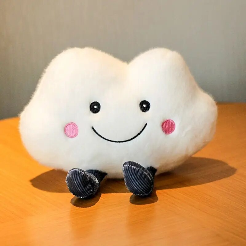 Βελούδινο Λούτρινο Αρκουδάκι Συννεφάκι 20εκ με Μάτια, Χαμόγελο και Μπλε Ποδαράκια Βελούδινο Λούτρινο Αρκουδάκι Συννεφάκι 20εκ με Μάτια, Χαμόγελο και Μπλε Ποδαράκια