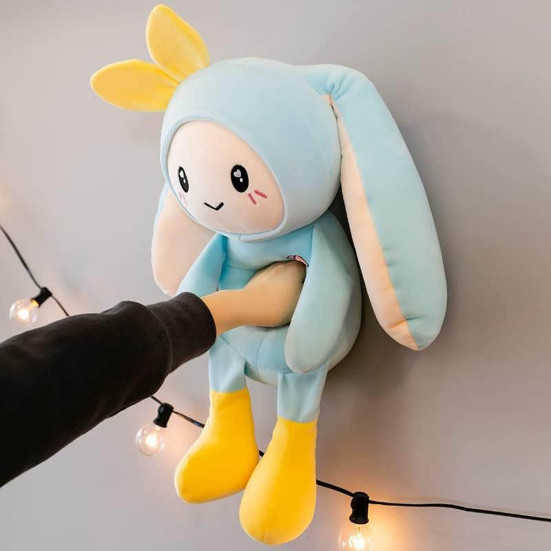 Βελούδινο Λούτρινο Μπλε Μεγάλο Αρκουδάκι-Κουνελάκι 90εκ για Παιδιά Βελούδινο Λούτρινο Μπλε Μεγάλο Αρκουδάκι-Κουνελάκι 90εκ για Παιδιά