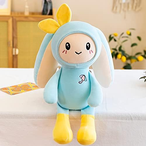 Βελούδινο Λούτρινο Μπλε Μεγάλο Αρκουδάκι-Κουνελάκι 90εκ για Παιδιά Βελούδινο Λούτρινο Μπλε Μεγάλο Αρκουδάκι-Κουνελάκι 90εκ για Παιδιά