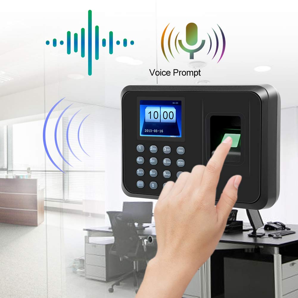 Βιομετρική Συσκευή Ρολόι Παρουσίας με Δακτυλικό Αποτύπωμα & Κωδικό Andowl Βιομετρική Συσκευή Ρολόι Παρουσίας με Δακτυλικό Αποτύπωμα & Κωδικό Andowl