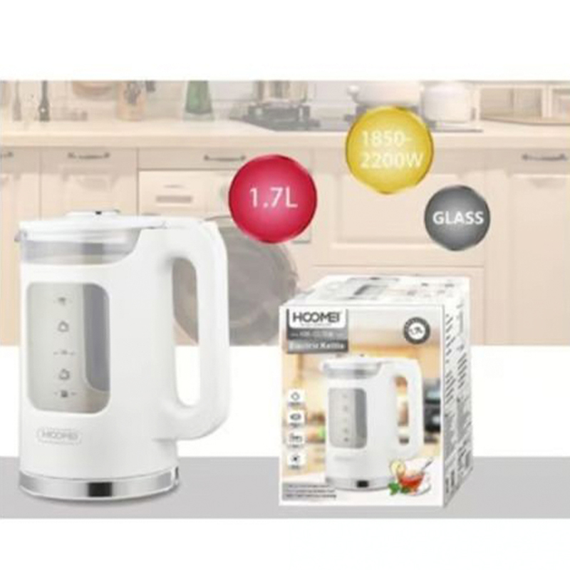 Βραστήρας Hoomei Ισχύος 2200W με Χωρητικότητα 1.7lt. – Λευκός Βραστήρας Hoomei Ισχύος 2200W με Χωρητικότητα 1.7lt. – Λευκός