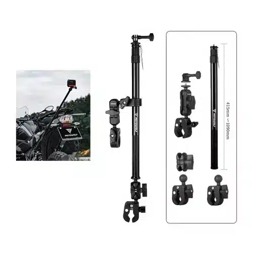 Βραχίονας Eπέκτασης Mοτοσυκλέτας για Kάμερα GoPro - Motowolf Βραχίονας Eπέκτασης Mοτοσυκλέτας για Kάμερα GoPro - Motowolf