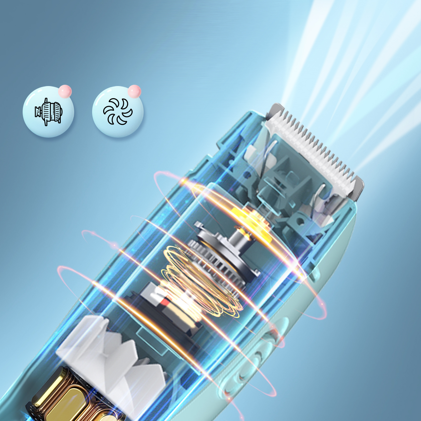 Βρεφική Ασύρματη Επαναφορτιζόμενη USB Κουρευτική Μηχανή με Αθόρυβη Λειτουργία για Μωρά & Ευαίσθητες Επιδερμίδες Βρεφική Ασύρματη Επαναφορτιζόμενη USB Κουρευτική Μηχανή με Αθόρυβη Λειτουργία για Μωρά & Ευαίσθητες Επιδερμίδες