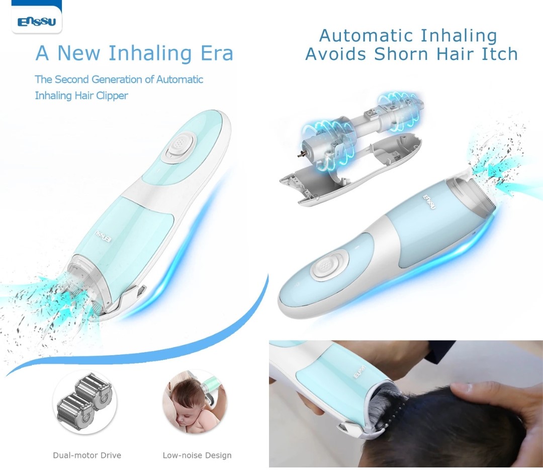 Βρεφική Ασύρματη Επαναφορτιζόμενη USB Κουρευτική Μηχανή με Αθόρυβη Λειτουργία για Μωρά & Ευαίσθητες Επιδερμίδες Βρεφική Ασύρματη Επαναφορτιζόμενη USB Κουρευτική Μηχανή με Αθόρυβη Λειτουργία για Μωρά & Ευαίσθητες Επιδερμίδες