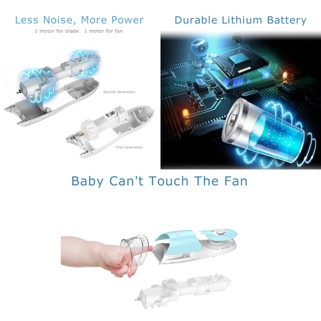 Βρεφική Ασύρματη Επαναφορτιζόμενη USB Κουρευτική Μηχανή με Αθόρυβη Λειτουργία για Μωρά & Ευαίσθητες Επιδερμίδες Βρεφική Ασύρματη Επαναφορτιζόμενη USB Κουρευτική Μηχανή με Αθόρυβη Λειτουργία για Μωρά & Ευαίσθητες Επιδερμίδες