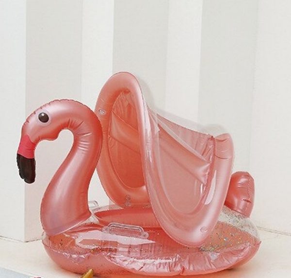 Βρεφικό - Παιδικό Φουσκωτό Σωσίβιο Flamingo με Λαβές & Σκίαστρο - Inflatable Swim Boat with Shade 85cm Βρεφικό - Παιδικό Φουσκωτό Σωσίβιο Flamingo με Λαβές & Σκίαστρο - Inflatable Swim Boat with Shade 85cm