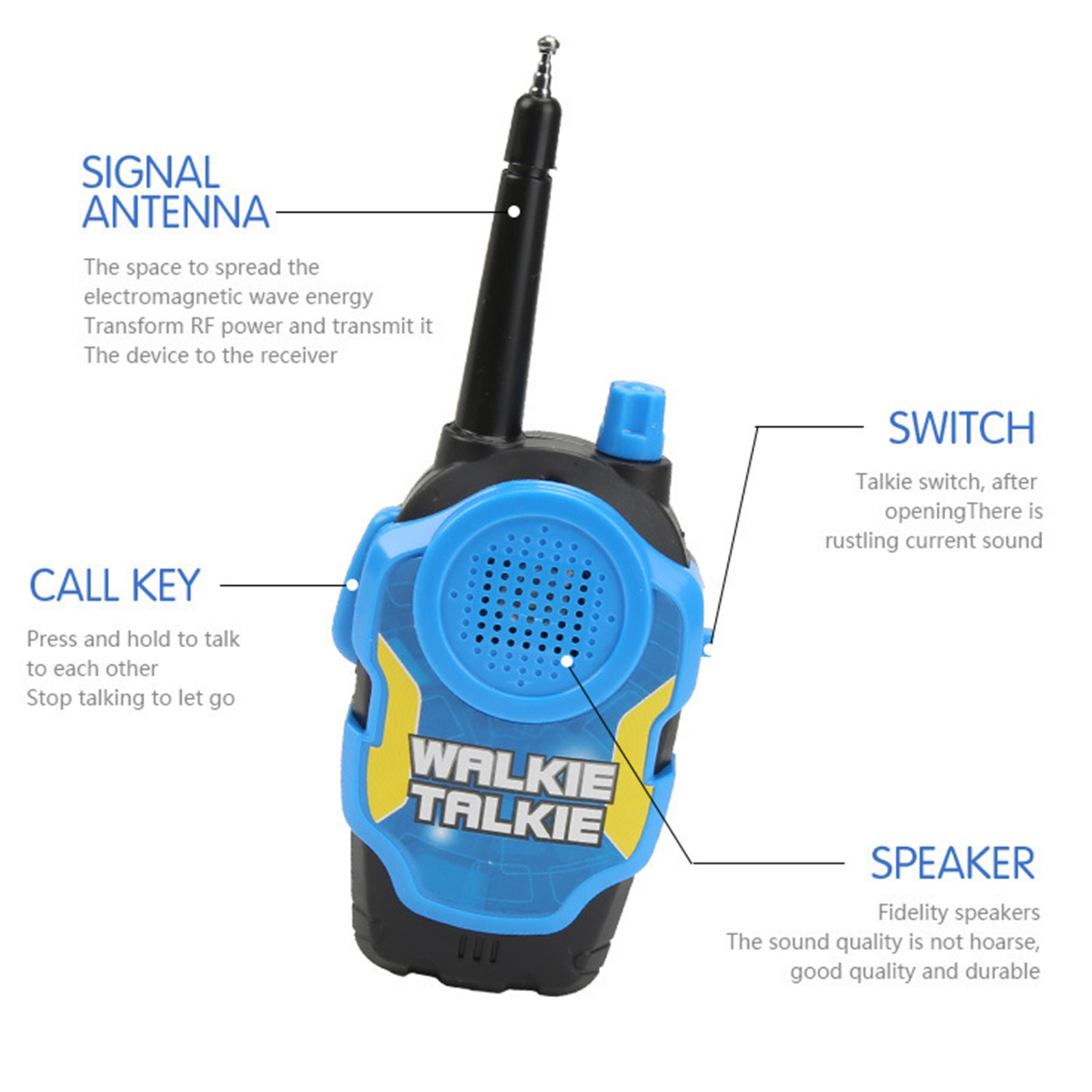 Walkie Talkie για Παιδιά Ηλικίας 3+ ετών - Kids Walkie Talkie Ροζ Walkie Talkie για Παιδιά Ηλικίας 3+ ετών - Kids Walkie Talkie Ροζ
