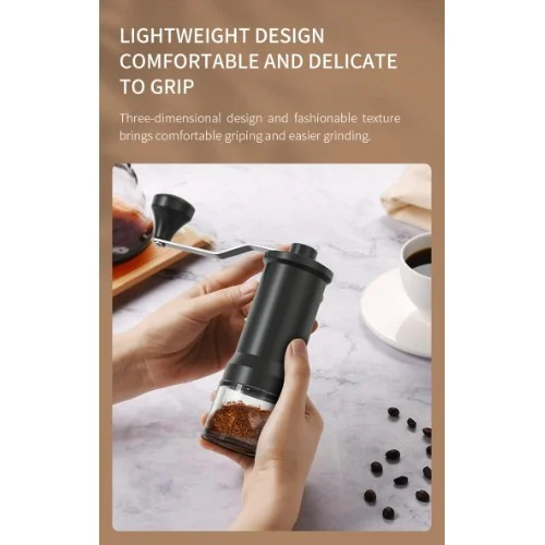 Χειροκίνητος Μύλος Καφέ Hoomei με Κεραμικό Μηχανισμό και Ρύθμιση Λεπτότητας 30g Χειροκίνητος Μύλος Καφέ Hoomei με Κεραμικό Μηχανισμό και Ρύθμιση Λεπτότητας 30g