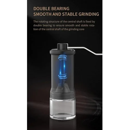 Χειροκίνητος Μύλος Καφέ Hoomei με Κεραμικό Μηχανισμό και Ρύθμιση Λεπτότητας 30g Χειροκίνητος Μύλος Καφέ Hoomei με Κεραμικό Μηχανισμό και Ρύθμιση Λεπτότητας 30g