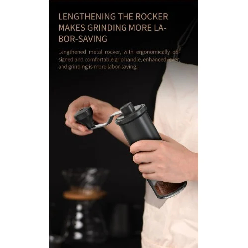 Χειροκίνητος Μύλος Καφέ Hoomei με Κεραμικό Μηχανισμό και Ρύθμιση Λεπτότητας 30g Χειροκίνητος Μύλος Καφέ Hoomei με Κεραμικό Μηχανισμό και Ρύθμιση Λεπτότητας 30g