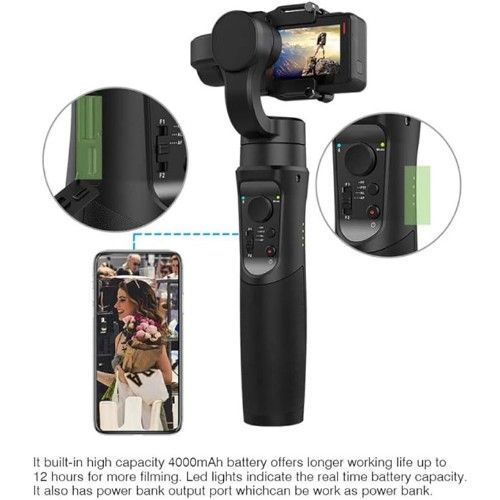 Χειροκίνητος Σταθεροποιητής Εικόνας & Βίντεο Κινητού - Action Camera Gimbal 3-Axis Χειροκίνητος Σταθεροποιητής Εικόνας & Βίντεο Κινητού - Action Camera Gimbal 3-Axis