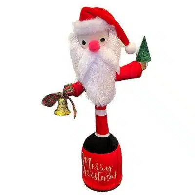 Χριστουγεννιάτικο Παιδικό Παιχνίδι Άγιος Βασίλης με Μουσική που Χορεύει, Τραγουδάει και Επαναλμβάνει Χριστουγεννιάτικο Παιδικό Παιχνίδι Άγιος Βασίλης με Μουσική που Χορεύει, Τραγουδάει και Επαναλμβάνει