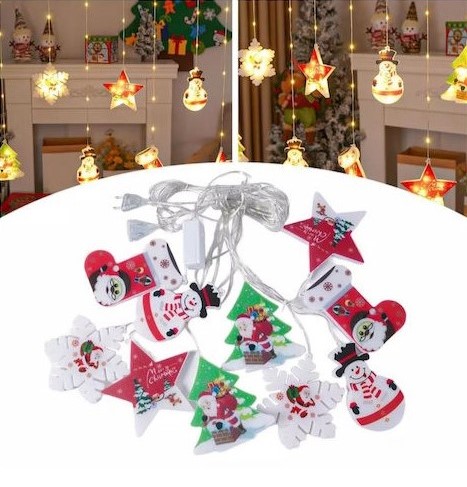 Χριστουγεννιάτικα Διακοσμητικά Λαμπάκια Ρεύματος LED 0.5m x 5cm Τύπου Κουρτίνα - Θερμός Λευκός Φωτισμός Χριστουγεννιάτικα Διακοσμητικά Λαμπάκια Ρεύματος LED 0.5m x 5cm Τύπου Κουρτίνα - Θερμός Λευκός Φωτισμός