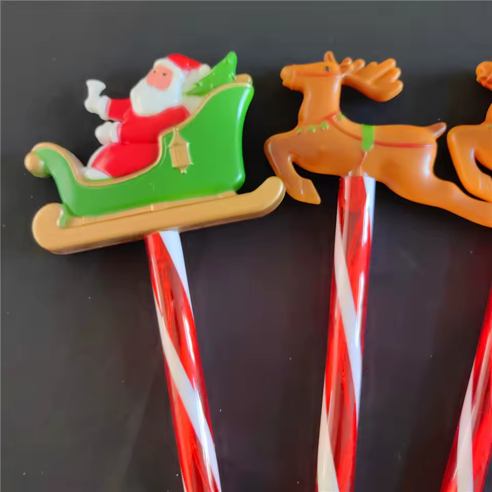 Χριστουγεννιάτικα Διακοσμητικά LED με Άγιο Βασίλη και Ταρανδάκια - Σετ 5 τεμαχίων Χριστουγεννιάτικα Διακοσμητικά LED με Άγιο Βασίλη και Ταρανδάκια - Σετ 5 τεμαχίων