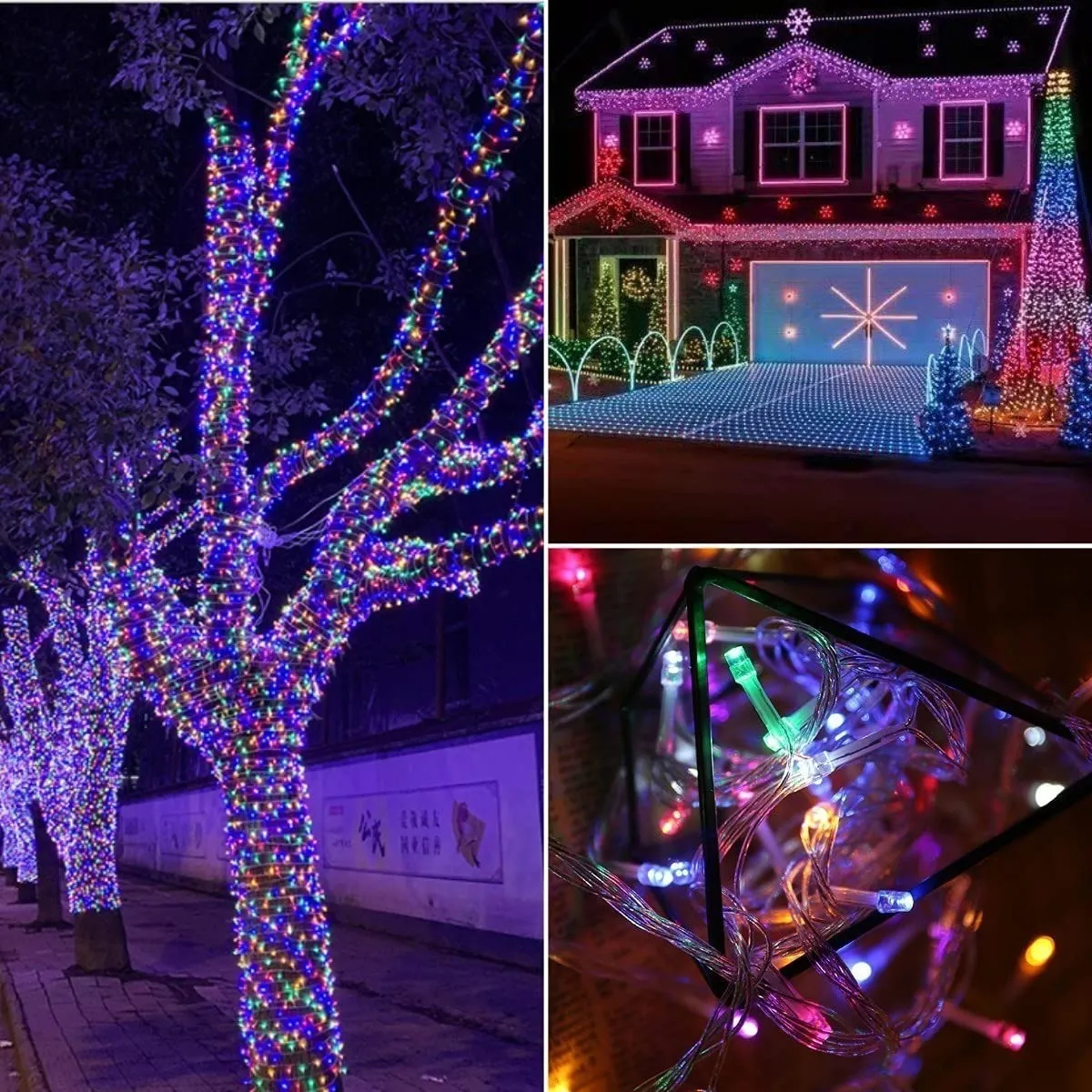 Χριστουγεννιάτικα Ηλιακά Λαμπάκια 100 LED 5m Πολύχρωμου Φωτισμού – Εξωτερική Διακόσμηση με Ηλιακό Πάνελ Χριστουγεννιάτικα Ηλιακά Λαμπάκια 100 LED 5m Πολύχρωμου Φωτισμού – Εξωτερική Διακόσμηση με Ηλιακό Πάνελ