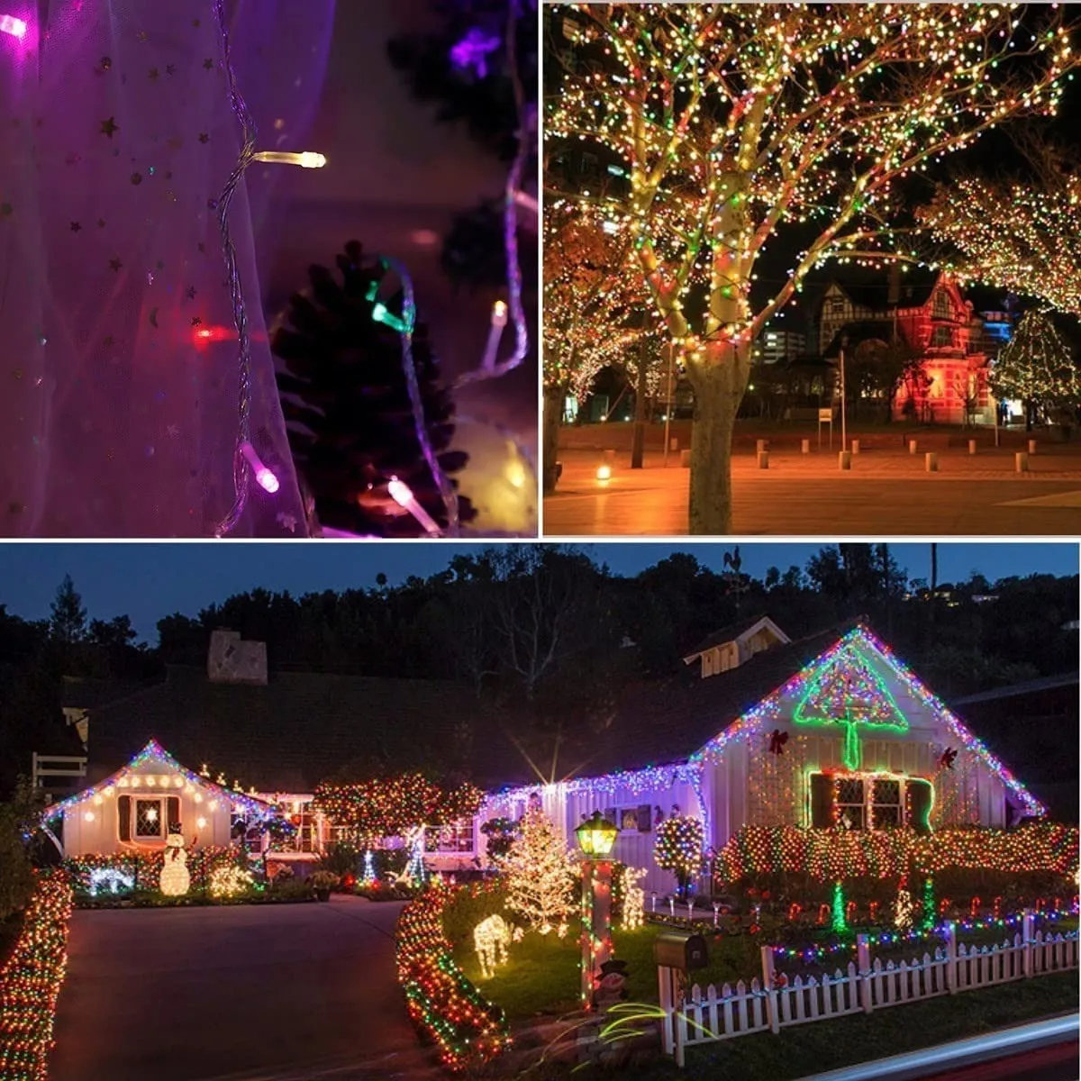 Χριστουγεννιάτικα Ηλιακά Λαμπάκια 100 LED 5m Πολύχρωμου Φωτισμού – Εξωτερική Διακόσμηση με Ηλιακό Πάνελ Χριστουγεννιάτικα Ηλιακά Λαμπάκια 100 LED 5m Πολύχρωμου Φωτισμού – Εξωτερική Διακόσμηση με Ηλιακό Πάνελ