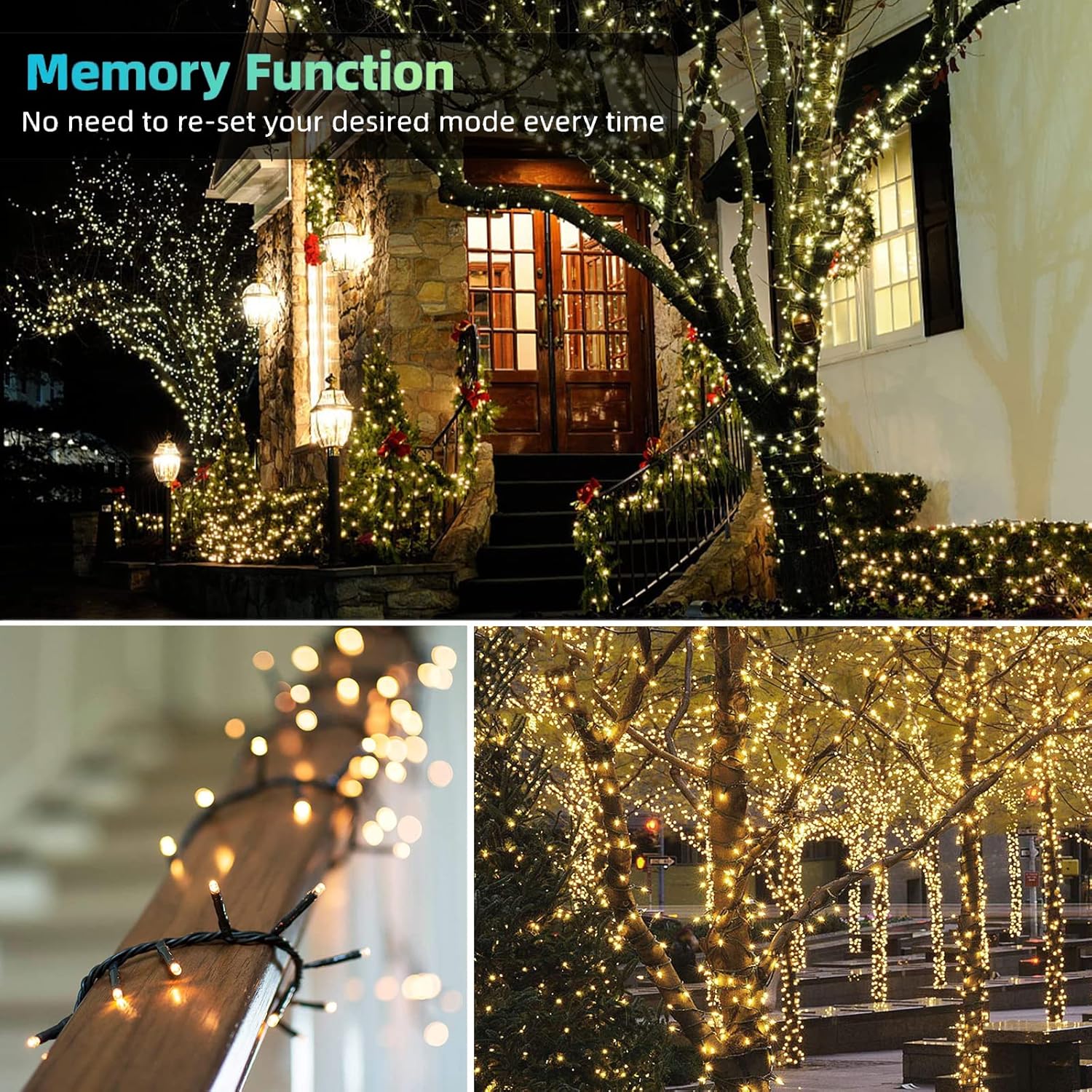 Χριστουγεννιάτικα Ηλιακά Λαμπάκια 700 LED Θερμού Λευκού Φωτισμού - 34.95 m, Αδιάβροχα IP44 Χριστουγεννιάτικα Ηλιακά Λαμπάκια 700 LED Θερμού Λευκού Φωτισμού - 34.95 m, Αδιάβροχα IP44