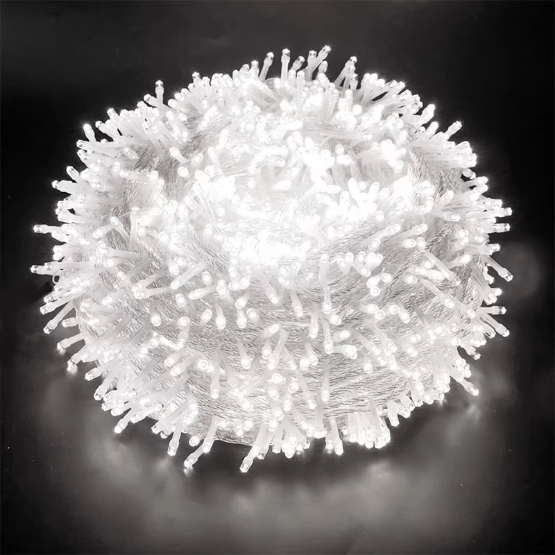 Χριστουγεννιάτικα Λαμπάκια 1000 LED - 50m Λευκού Μπλε Φωτισμού για Σπίτι και Κήπο Χριστουγεννιάτικα Λαμπάκια 1000 LED - 50m Λευκού Μπλε Φωτισμού για Σπίτι και Κήπο