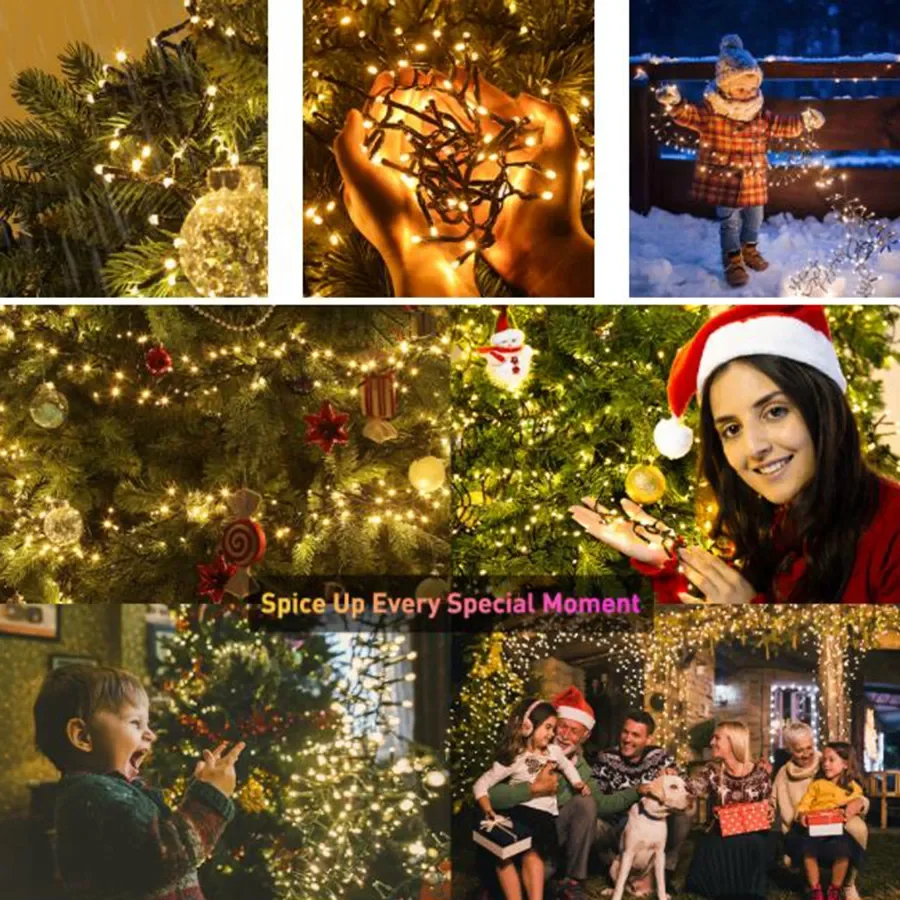 Χριστουγεννιάτικα Λαμπάκια 15m με 1000 LED Θερμού Λευκού Φωτισμού, IP44 Χριστουγεννιάτικα Λαμπάκια 15m με 1000 LED Θερμού Λευκού Φωτισμού, IP44