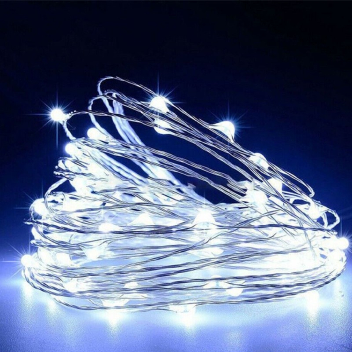 Χριστουγεννιάτικα Λαμπάκια 200LED 14.3m Λευκού Ψυχρού Φωτισμού Χριστουγεννιάτικα Λαμπάκια 200LED 14.3m Λευκού Ψυχρού Φωτισμού