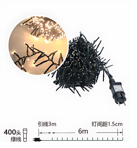 Χριστουγεννιάτικα Λαμπάκια 400 LED Λευκού Φωτισμού 6m – Φωτάκια Εσωτερικού και Εξωτερικού Χώρου Χριστουγεννιάτικα Λαμπάκια 400 LED Λευκού Φωτισμού 6m – Φωτάκια Εσωτερικού και Εξωτερικού Χώρου