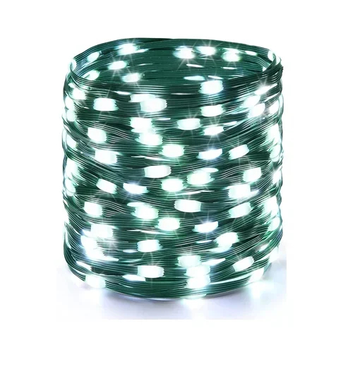 Χριστουγεννιάτικα Λαμπάκια για Εσωτερικό και Εξωτερικό Χώρο 500LED 3m+50m Λευκού Φωτισμού Aigostar Χριστουγεννιάτικα Λαμπάκια για Εσωτερικό και Εξωτερικό Χώρο 500LED 3m+50m Λευκού Φωτισμού Aigostar