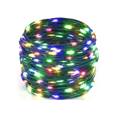 Χριστουγεννιάτικα Λαμπάκια για Εσωτερικό και Εξωτερικό Χώρο 500LED 3m+50m Πολύχρωμου Φωτισμού Aigostar Χριστουγεννιάτικα Λαμπάκια για Εσωτερικό και Εξωτερικό Χώρο 500LED 3m+50m Πολύχρωμου Φωτισμού Aigostar