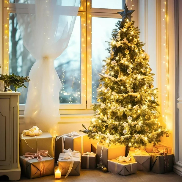 Χριστουγεννιάτικα Λαμπάκια με 360 LED 17.95m Λευκού Θερμού Φωτισμού, IP44 Χριστουγεννιάτικα Λαμπάκια με 360 LED 17.95m Λευκού Θερμού Φωτισμού, IP44