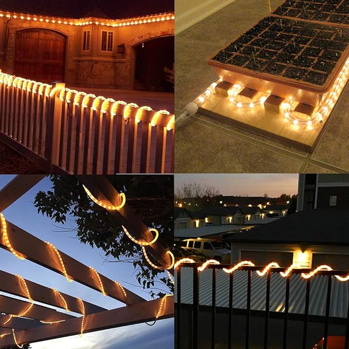 Χριστουγεννιάτικα Λαμπάκια σε Φωτοσωλήνα 200 LED - 10 m + 3m Καλώδιο με Θερμό Λευκό Φωτισμό και 8 Προγράμματα - Xmasfest Χριστουγεννιάτικα Λαμπάκια σε Φωτοσωλήνα 200 LED - 10 m + 3m Καλώδιο με Θερμό Λευκό Φωτισμό και 8 Προγράμματα - Xmasfest