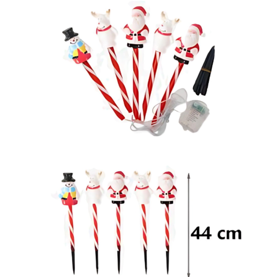 Χριστουγεννιάτικα LED Διακοσμητικά με Φιγούρες Άγιου Βασίλη, Τάρανδου & Χιονάνθρωπου – 50cm Χριστουγεννιάτικα LED Διακοσμητικά με Φιγούρες Άγιου Βασίλη, Τάρανδου & Χιονάνθρωπου – 50cm