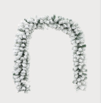 Χριστουγεννιάτικη Γιρλάντα 270cm Χιονισμένη Πράσινη – Φυσική και Ανθεκτική Διακόσμηση Χριστουγεννιάτικη Γιρλάντα 270cm Χιονισμένη Πράσινη – Φυσική και Ανθεκτική Διακόσμηση