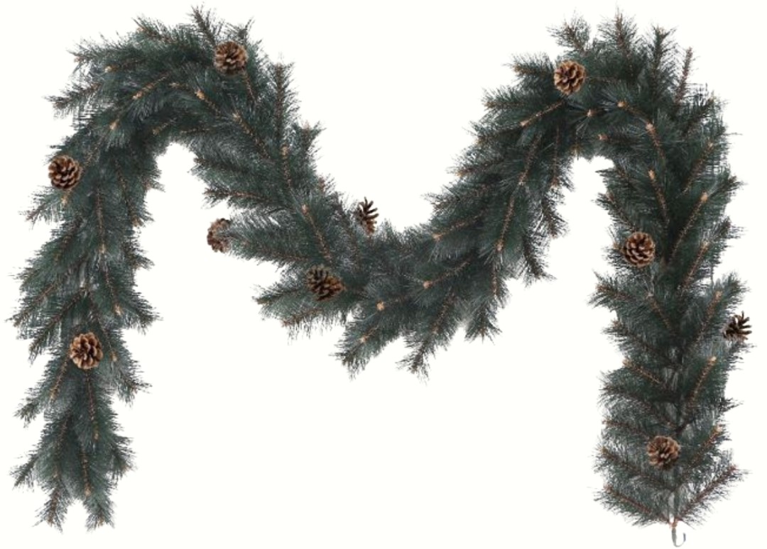 Χριστουγεννιάτικη Γιρλάντα με Διακοσμητικά Κουκουνάρια 270cm Χριστουγεννιάτικη Γιρλάντα με Διακοσμητικά Κουκουνάρια 270cm