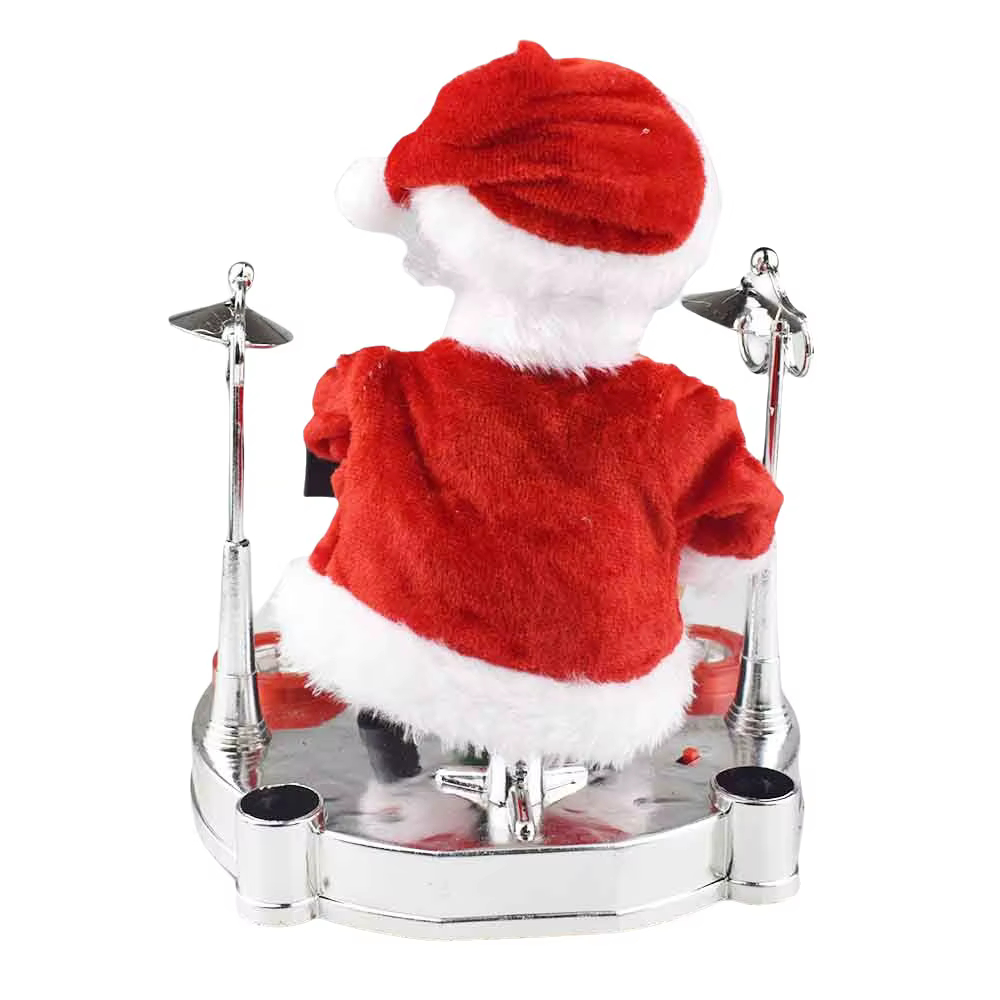 Χριστουγεννιάτικη Μουσική Φιγούρα Άγιος Βασίλης που Παίζει Μουσικό Όργανο με Κίνηση & Φως Χριστουγεννιάτικη Μουσική Φιγούρα Άγιος Βασίλης που Παίζει Μουσικό Όργανο με Κίνηση & Φως