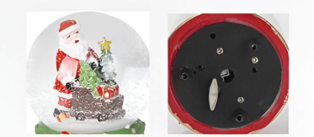 Χριστουγεννιάτικη Μουσική Χιονόμπαλα με Άγιο Βασίλη 12.5cm Χριστουγεννιάτικη Μουσική Χιονόμπαλα με Άγιο Βασίλη 12.5cm