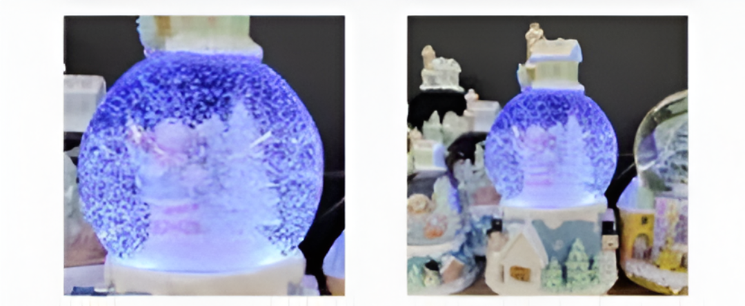 Χριστουγεννιάτικη Χιονόμπαλα με Σπιτάκι, Αρκούδο 13cm και LED Φως με Χιονισμένο Τοπίο Χριστουγεννιάτικη Χιονόμπαλα με Σπιτάκι, Αρκούδο 13cm και LED Φως με Χιονισμένο Τοπίο