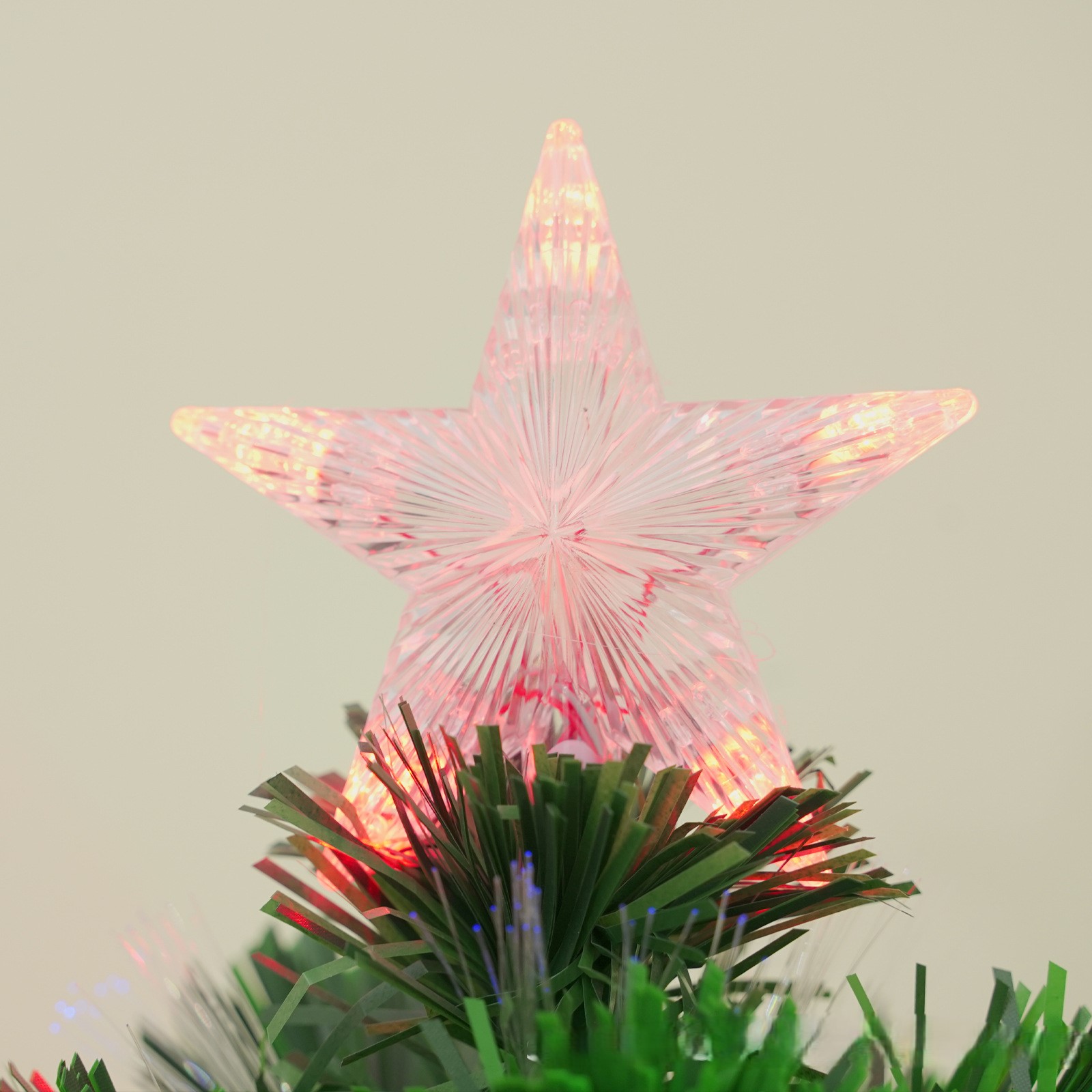 Χριστουγεννιάτικο Δέντρο 150 cm με Φωτισμό Οπτικών Ινών & Αστέρι Χριστουγεννιάτικο Δέντρο 150 cm με Φωτισμό Οπτικών Ινών & Αστέρι