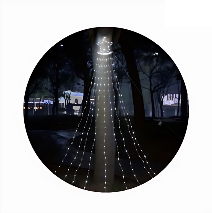 Χριστουγεννιάτικο Δέντρο 3.5m από Λαμπάκια με Αστέρι - 350 LED Λευκός Ψυχρός Φωτισμός Χριστουγεννιάτικο Δέντρο 3.5m από Λαμπάκια με Αστέρι - 350 LED Λευκός Ψυχρός Φωτισμός