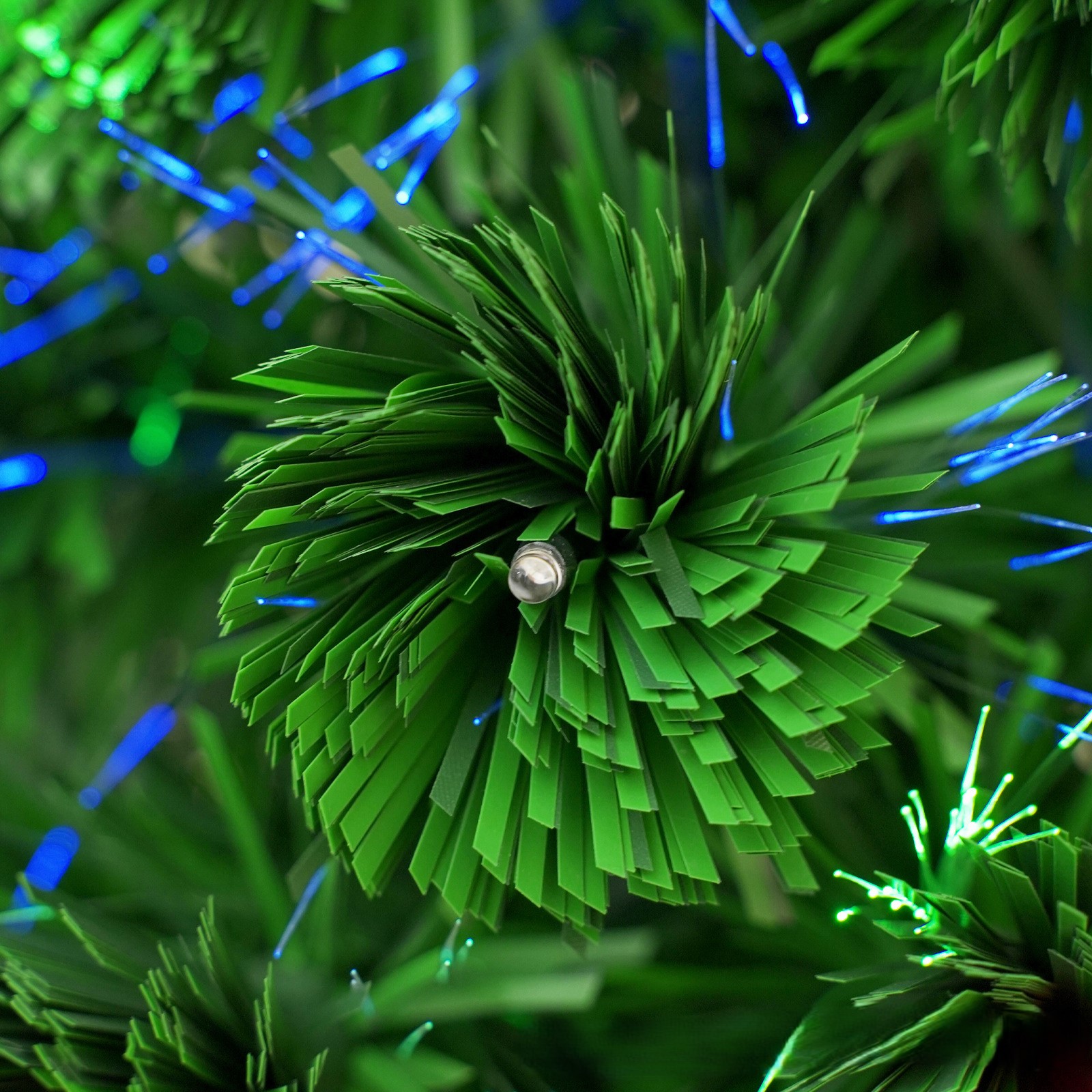 Χριστουγεννιάτικο Δέντρο 150 cm με Φωτισμό Οπτικών Ινών & Αστέρι Χριστουγεννιάτικο Δέντρο 150 cm με Φωτισμό Οπτικών Ινών & Αστέρι