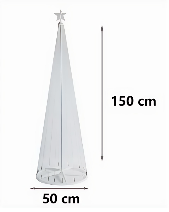 Χριστουγεννιάτικο Δέντρο LED 150cm με 154 Λαμπάκια – Πολύχρωμος Φωτισμός Εσωτερικού & Εξωτερικού Χώρου Χριστουγεννιάτικο Δέντρο LED 150cm με 154 Λαμπάκια – Πολύχρωμος Φωτισμός Εσωτερικού & Εξωτερικού Χώρου