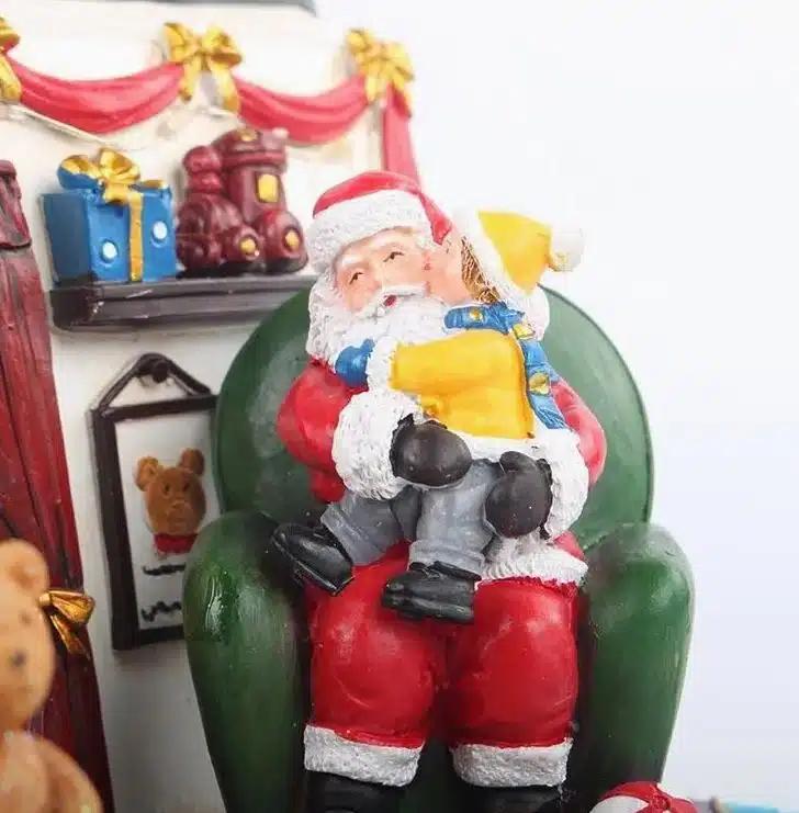 Χριστουγεννιάτικο Διακοσμητικό Ανοιχτό Βιβλίο με Φωτισμό και Φιγούρες Χριστουγεννιάτικο Διακοσμητικό Ανοιχτό Βιβλίο με Φωτισμό και Φιγούρες