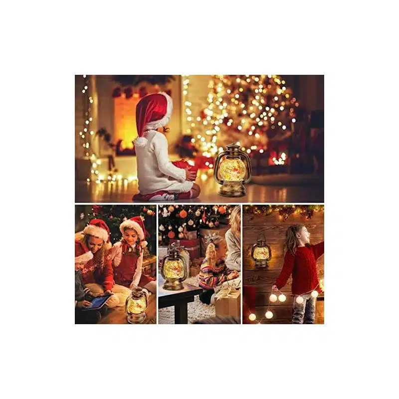 Χριστουγεννιάτικο Διακοσμητικό Φωτιζόμενο Φαναράκι Νερού με Γκλίτερ - Άι Βασίλη, Δέντρο & Τάρανδο 13.5x20cm Χριστουγεννιάτικο Διακοσμητικό Φωτιζόμενο Φαναράκι Νερού με Γκλίτερ - Άι Βασίλη, Δέντρο & Τάρανδο 13.5x20cm