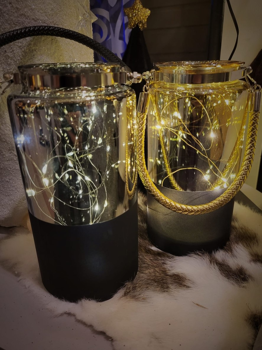 Χριστουγεννιάτικο Διακοσμητικό Κηροπήγιο με LED Φωτισμό 20 x 10cm - Μαύρο Χριστουγεννιάτικο Διακοσμητικό Κηροπήγιο με LED Φωτισμό 20 x 10cm - Μαύρο