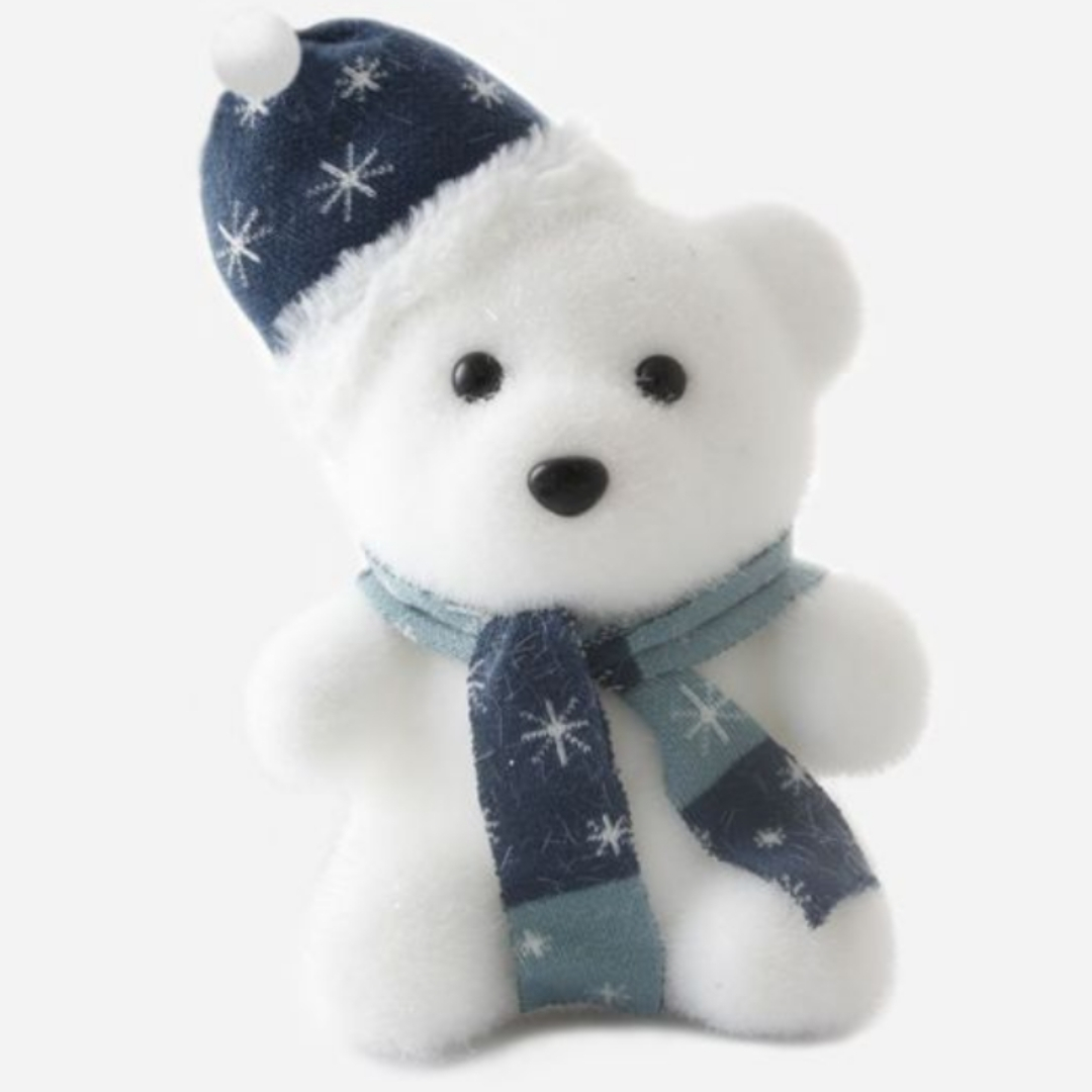 Χριστουγεννιάτικο Διακοσμητικό Πολικό Αρκουδάκι 20cm Χριστουγεννιάτικο Διακοσμητικό Πολικό Αρκουδάκι 20cm