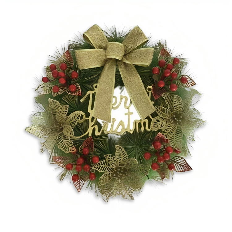 Χριστουγεννιάτικο Διακοσμητικό Στεφάνι με Γκι & Berries Χριστουγεννιάτικο Διακοσμητικό Στεφάνι με Γκι & Berries