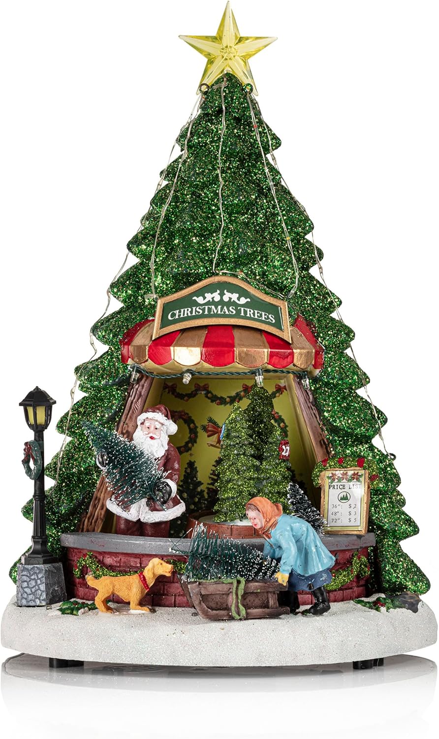 Χριστουγεννιάτικο Διακοσμητικό Χωριό με Μουσική και LED Φωτισμό Χριστουγεννιάτικο Διακοσμητικό Χωριό με Μουσική και LED Φωτισμό