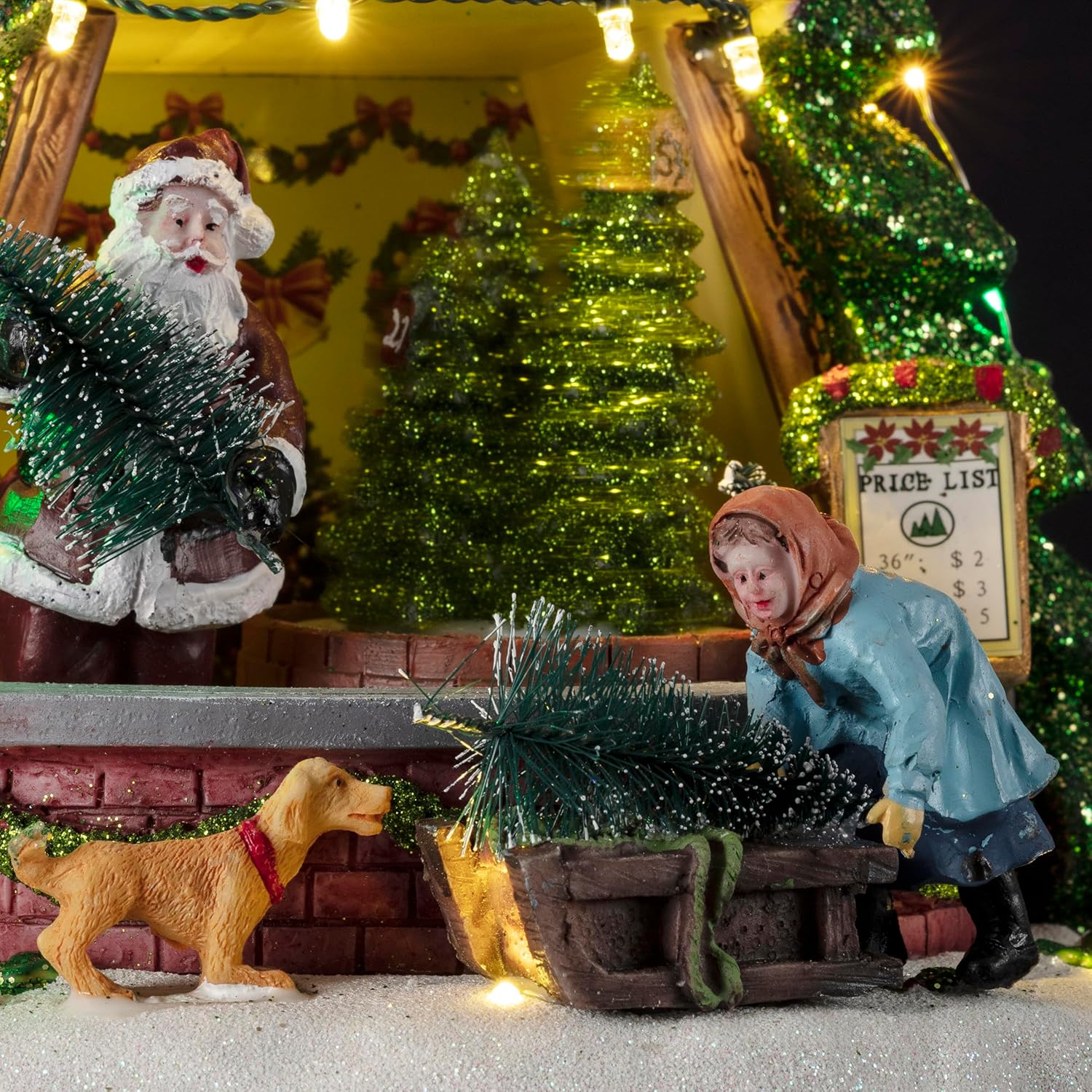 Χριστουγεννιάτικο Διακοσμητικό Χωριό με Μουσική και LED Φωτισμό Χριστουγεννιάτικο Διακοσμητικό Χωριό με Μουσική και LED Φωτισμό