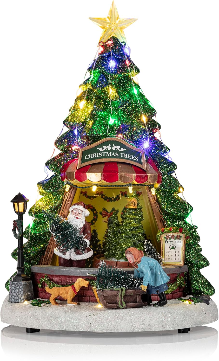 Χριστουγεννιάτικο Διακοσμητικό Χωριό με Μουσική και LED Φωτισμό Χριστουγεννιάτικο Διακοσμητικό Χωριό με Μουσική και LED Φωτισμό