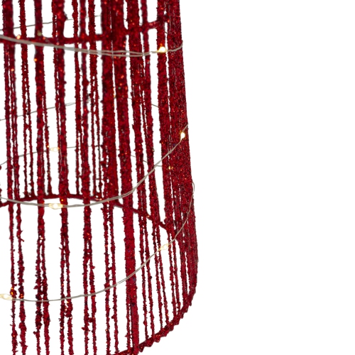 Χριστουγεννιάτικο Κωνικό Διακοσμητικό 80cm με 35 LED Χριστουγεννιάτικο Κωνικό Διακοσμητικό 80cm με 35 LED