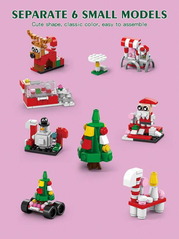 Χριστουγεννιάτικο Παιχνίδι - Τουβλάκια DIY Αυτοκινητάκι 6 σε 1 για παιδιά – 273 τμχ Χριστουγεννιάτικο Παιχνίδι - Τουβλάκια DIY Αυτοκινητάκι 6 σε 1 για παιδιά – 273 τμχ